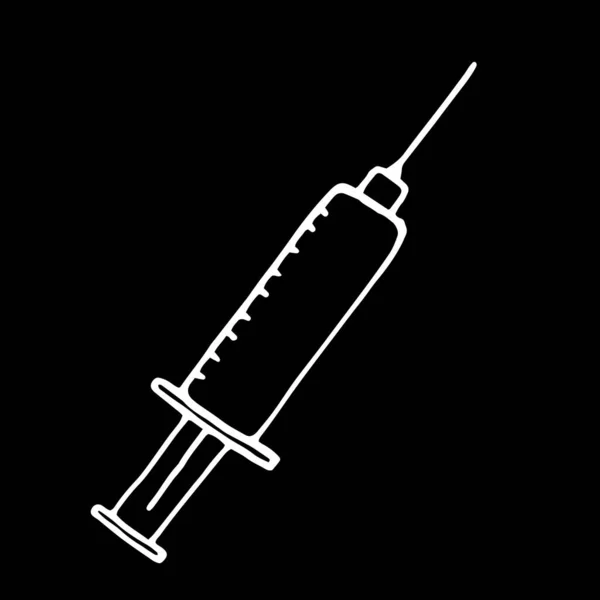 Close Medical Syringe — Stock Photo, Image