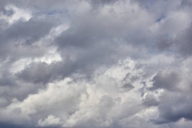 Heavy dense clouds background
