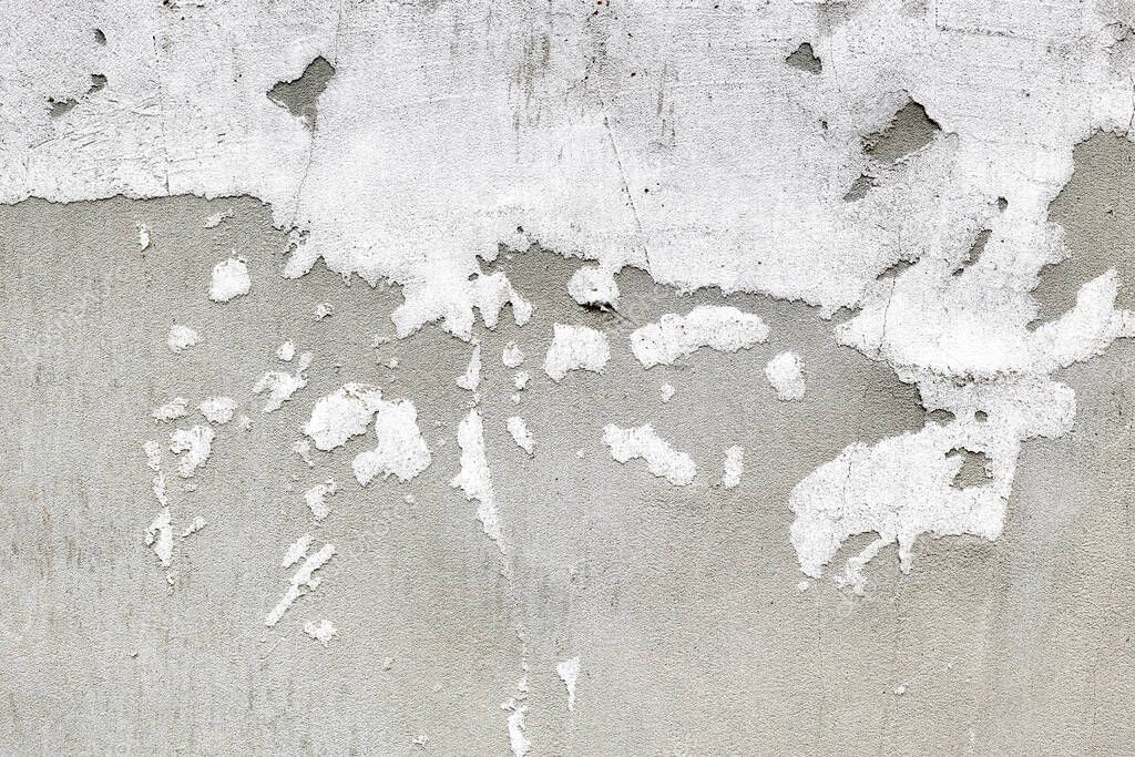 Old gray cement or concrete wal textured background.