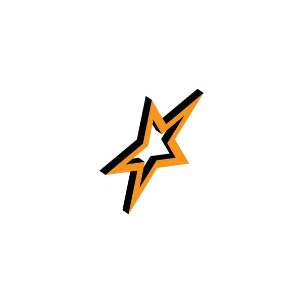 Hvězda podporuje ikonu lidí a šablonu symbolů — Stockový vektor