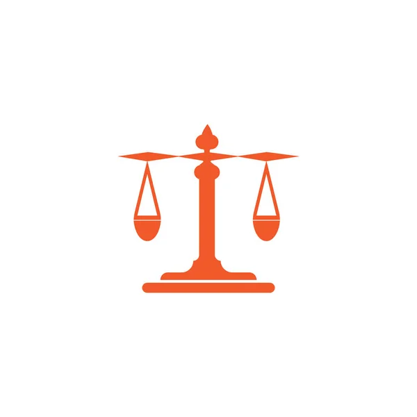 Justice Logo Illustration und Vektorvorlagen — Stockvektor