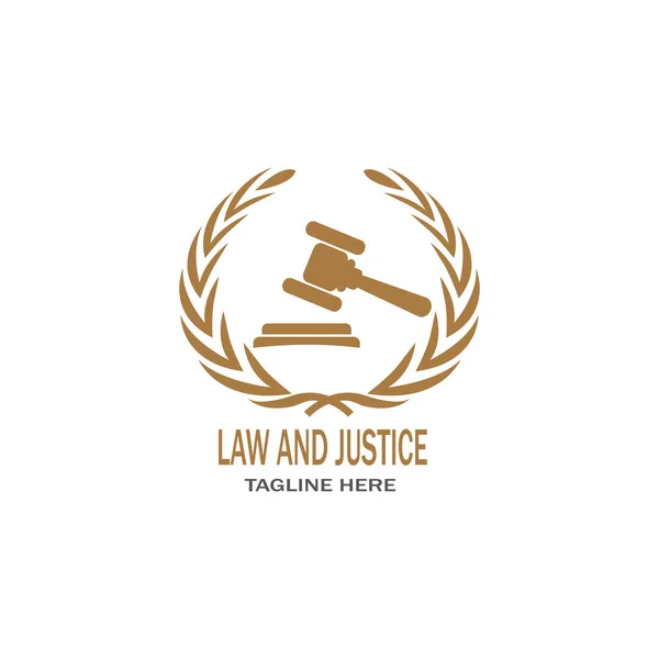 Adalet Logosu Resimleri ve Vektör Şablonları — Stok Vektör