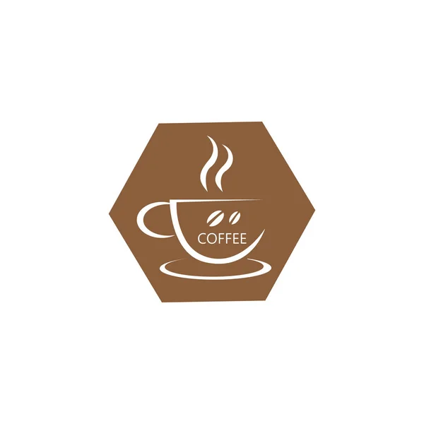 Vorlage: Kaffee Logo Design Vektor Illustration — Stockvektor