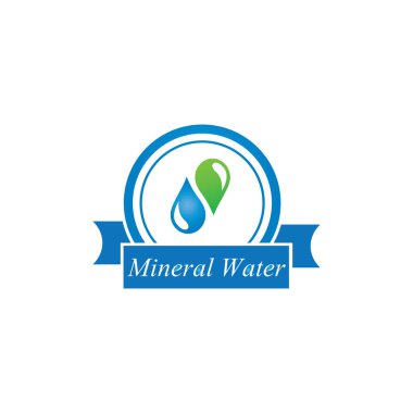 Su Logosu Vektör Simgeleme Tasarımı