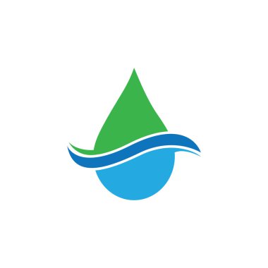 Su Logosu Vektör Simgeleme Tasarımı