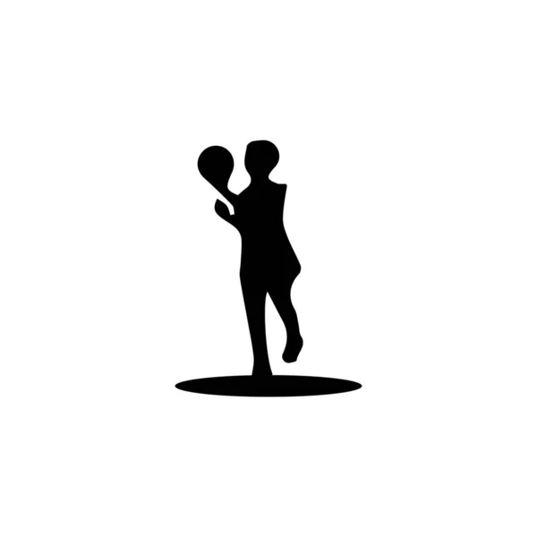 Silhouettes enfants concept jouer avec des balles — Image vectorielle