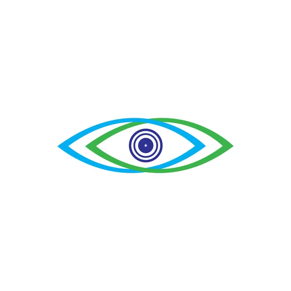 Cuidado do olho saúde logotipo vetores — Vetor de Stock