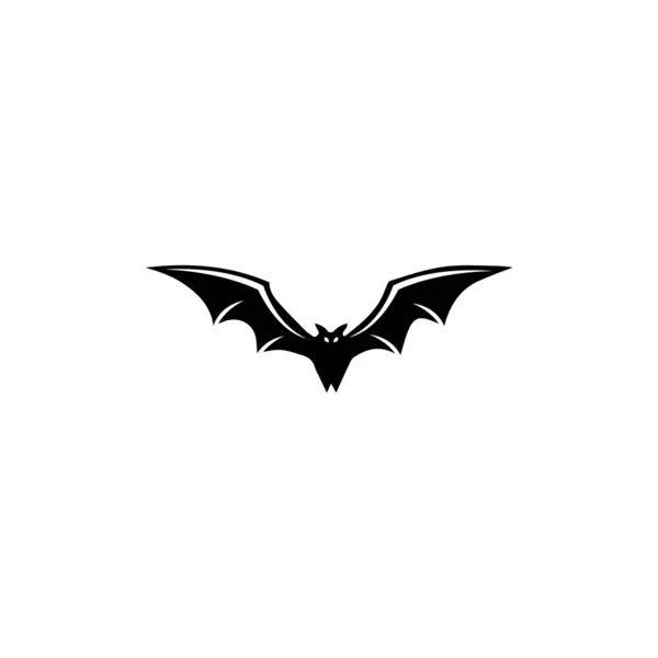 Murciélago alas abiertas vuelo concepto elementos icono — Archivo Imágenes Vectoriales