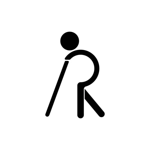 Handicap Pictogram Illustratie Geïsoleerde Vector Teken Symbool — Stockvector