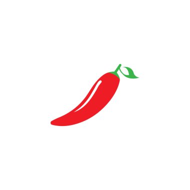 Chili Logo Şablonu Sembol Vektörü Simgesi Simgesi