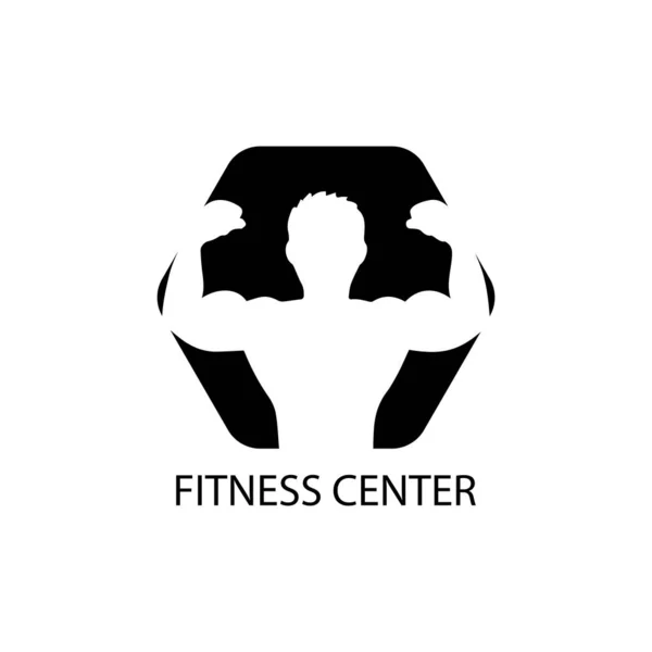Vektor tárgy és ikonok Sport Label Gym jelvény Fitness Logo — Stock Vector