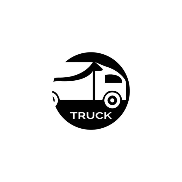 Truck icon ilustration vector template — Stock Vector