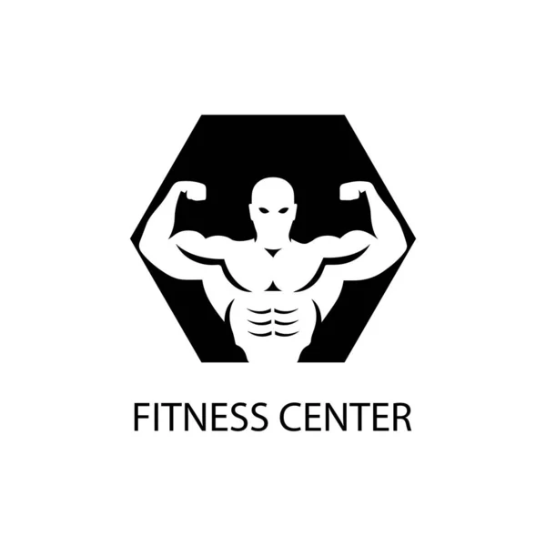 Vektorový objekt a ikony pro sportovní štítek Logo fitness odznaku — Stockový vektor