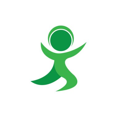 Çocuklar logo kavramı vektör şablonu