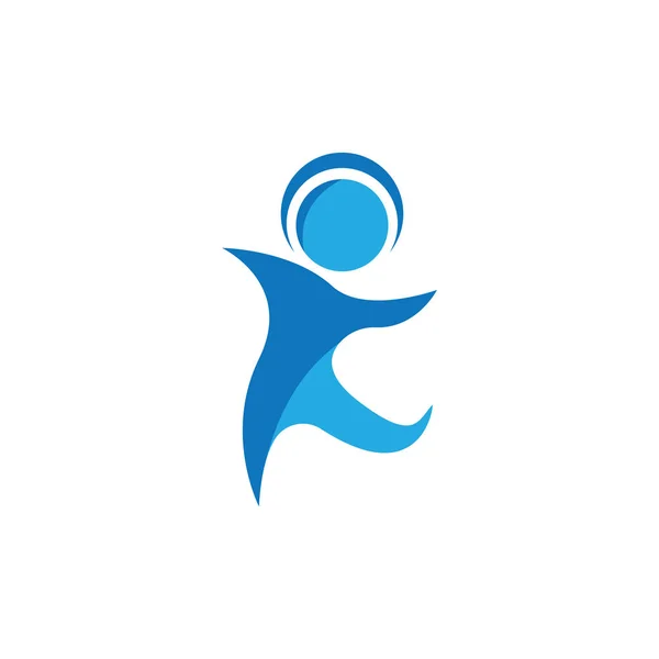 Szablon dla dzieci logo koncepcja wektorowa — Wektor stockowy