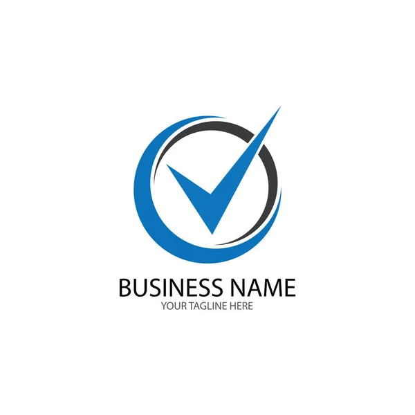 V lettera logo business modello icona vettoriale — Vettoriale Stock