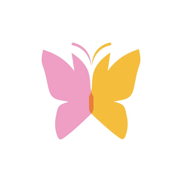 Belleza Mariposa Logo Plantilla Vector icono de diseño — Vector de stock