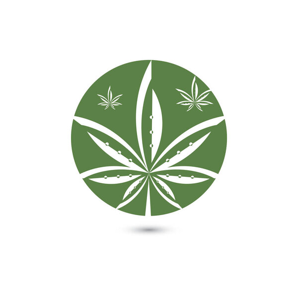 Конструкция векторной иллюстрации Канабис
