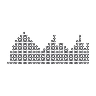 Audio technology  music sound waves vector icon illustration