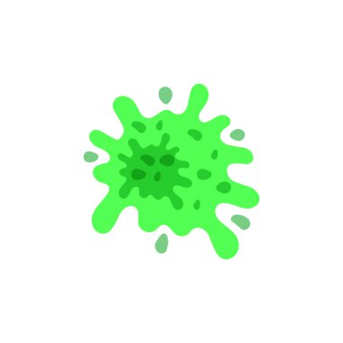 Virüs vektör illüstrasyon şablon tasarımı