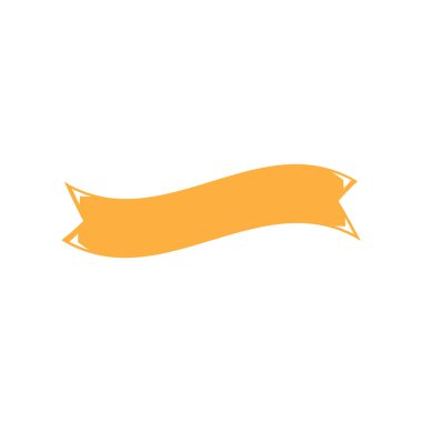 Kurdele logosu şablon vektör ikonu tasarımı