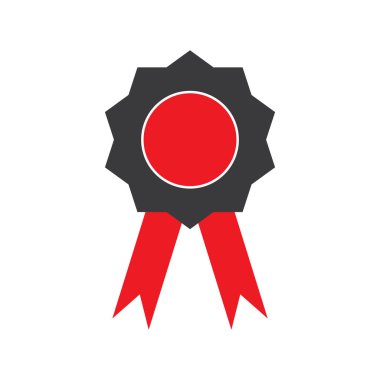 Kurdele logosu şablon vektör ikonu tasarımı