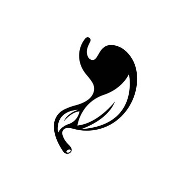 Mide bakım ikonu konsept vektör çizimi tasarladı