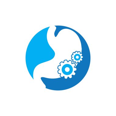 Mide bakım ikonu konsept vektör çizimi tasarladı