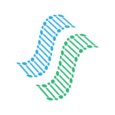 Omurga teşhis sembolü logo şablonu vektör illüstrasyon tasarımı