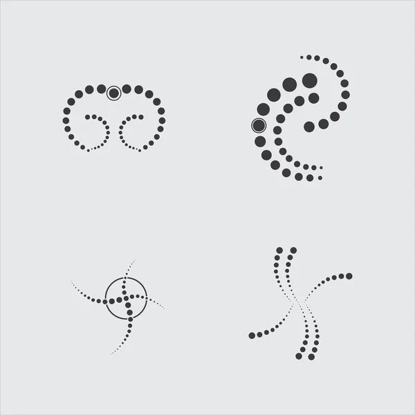 Wirbelsäulendiagnose Symbol Logo Vorlage Vektor Illustration Design — Stockvektor