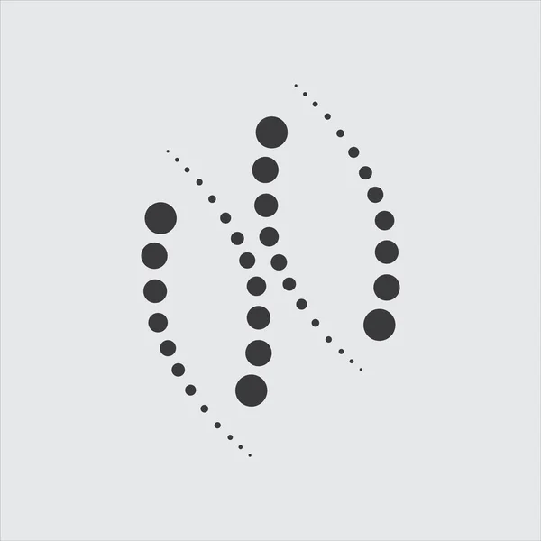 Діагностика Хребта Символ Логотип Шаблон Векторні Ілюстрації Дизайн — стоковий вектор