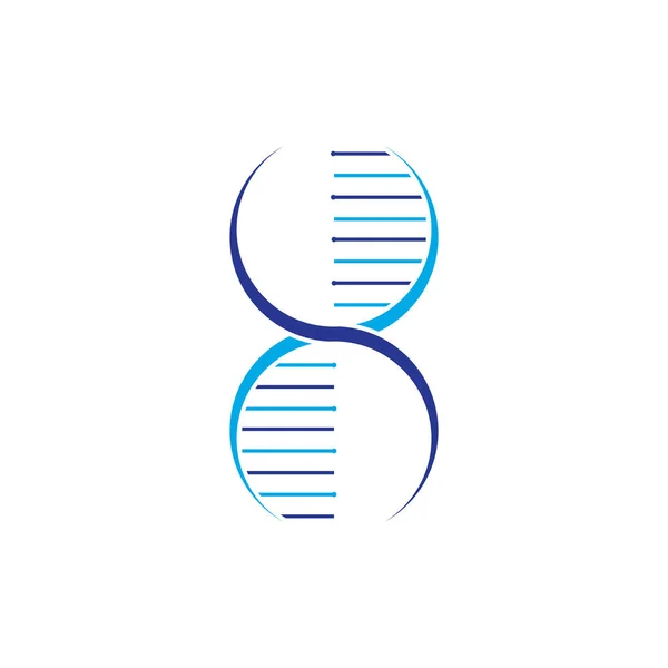 Ilustração Desenho Ícones Dna Humano Vetores Genéticos —  Vetores de Stock