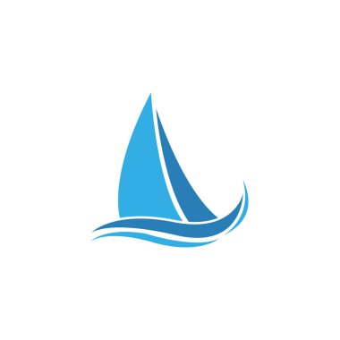 seyahat gemisi Logo Şablonu vektör simgesi tasarımı