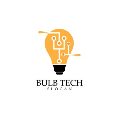 Ampul sembolü vektör tasarımı çizimi