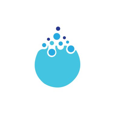 su damlası Logo Şablonu vektör çizimi tasarımı