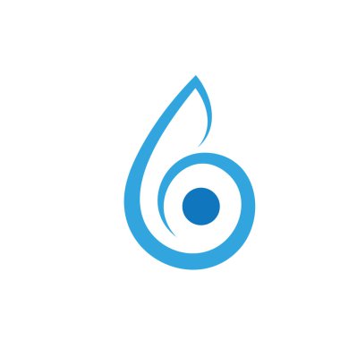 su damlası Logo Şablonu vektör çizimi tasarımı