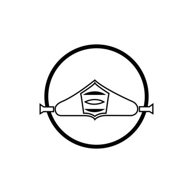 vektör maskesi resimleme şablonu tasarımı