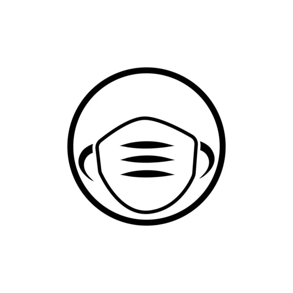 Vektor Maske Symbol Illustration Vorlage Design — Stockvektor