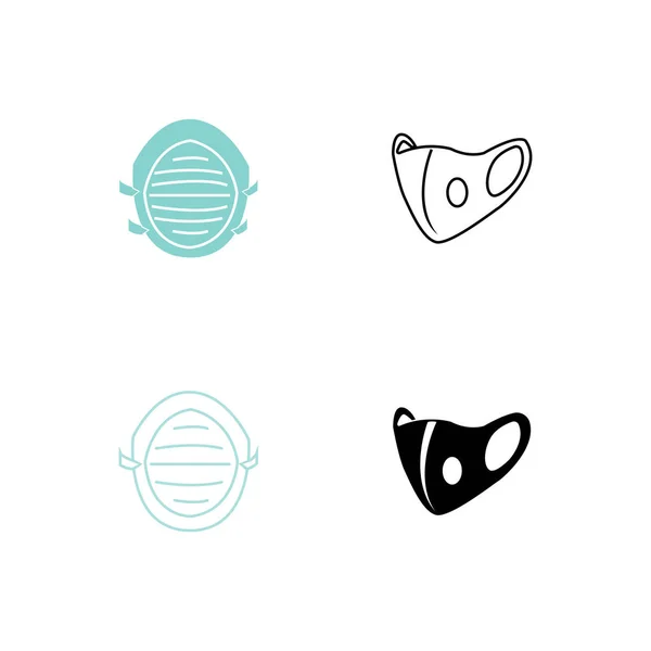 Vektor Maske Symbol Illustration Vorlage Design — Stockvektor