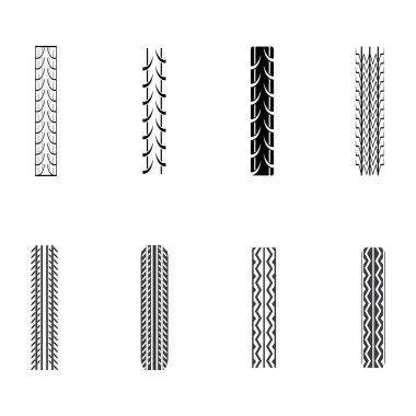 Lastik vektör resmetme şablonu