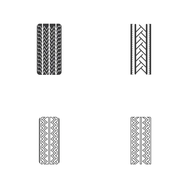 Plantilla Diseño Ilustración Icono Vector Neumático — Vector de stock