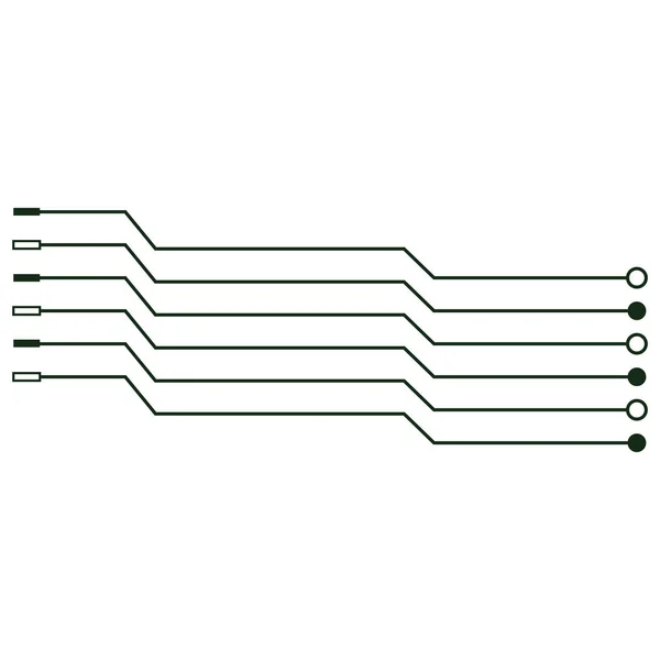 电路标识模板矢量图标设计 — 图库矢量图片