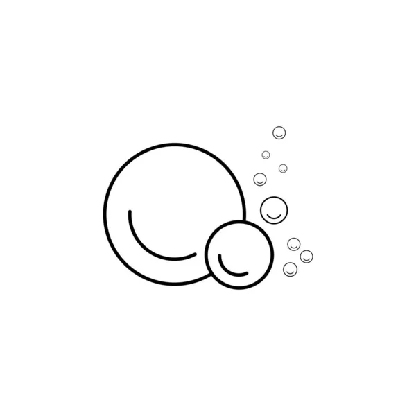 Bubble Icon Vector Illustration Design Template — Stock Vector