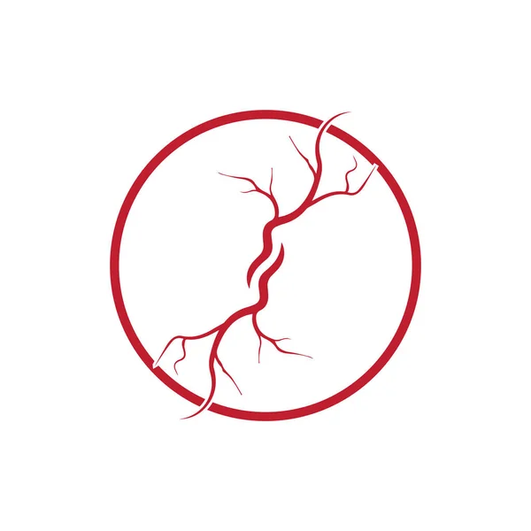 人体静脉 红血管设计及动脉向量图分离 — 图库矢量图片
