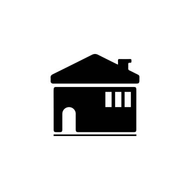 Ev Vektörü simgesi tasarım şablonu