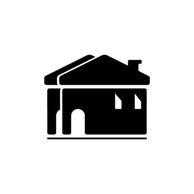 Ev Vektörü simgesi tasarım şablonu