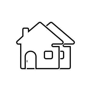 Ev Vektörü simgesi tasarım şablonu
