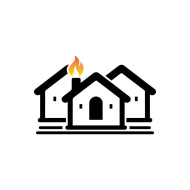 Ev Vektörü simgesi tasarım şablonu