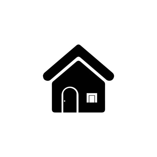 Home Vector Pictogram Illustratie Ontwerp Sjabloon — Stockvector