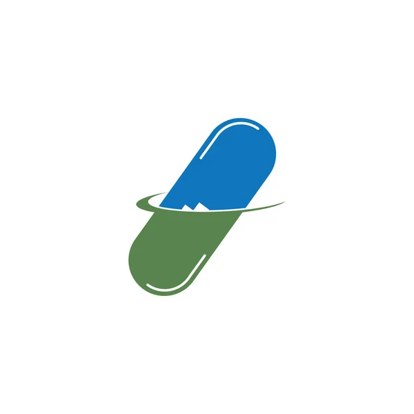 Icono Farmacia Símbolo Farmacia Herbal Plantilla Diseño Ilustración Vectores Plagas — Archivo Imágenes Vectoriales
